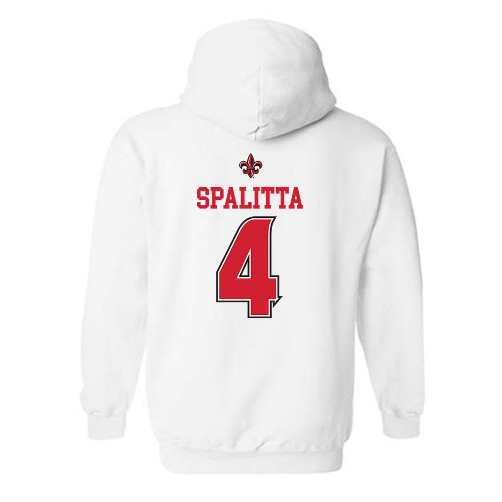 Louisiana - NCAA Baseball : Steven Spalitta - Sports Shersey Hooded Sweatshirt-1