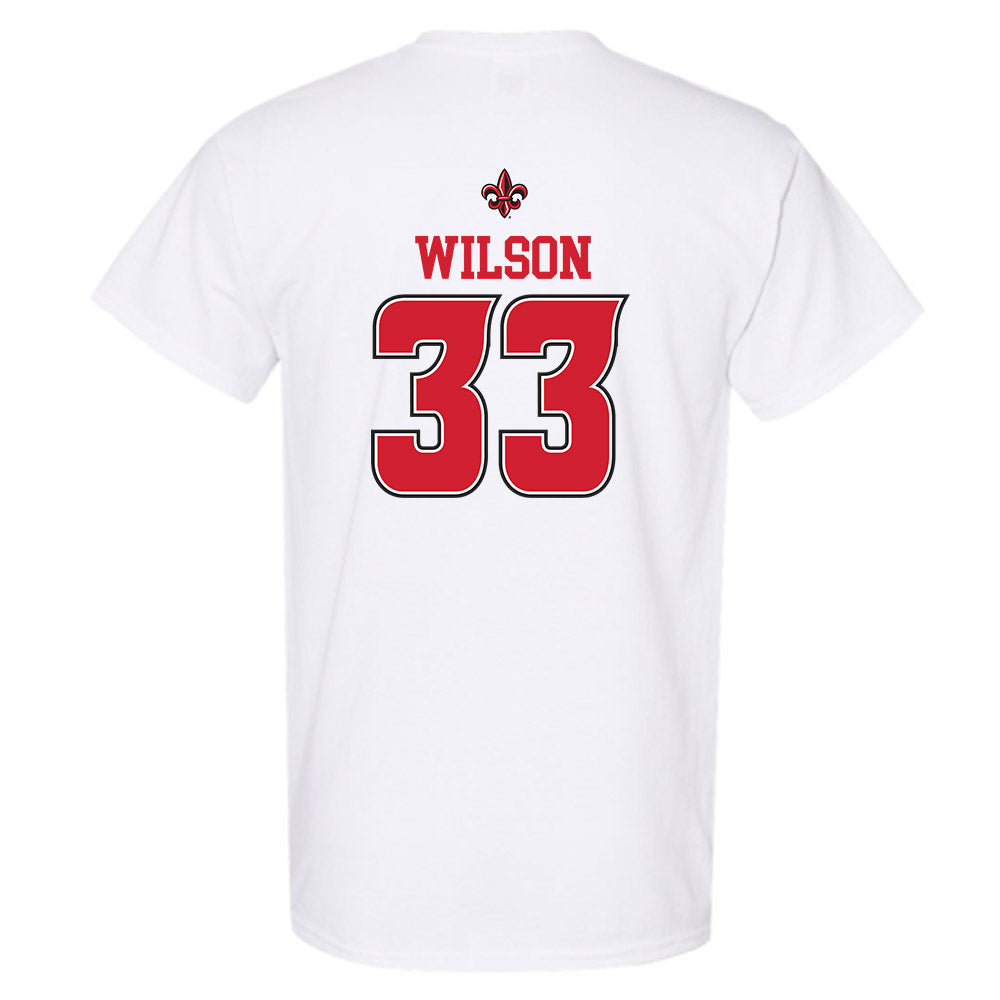 Louisiana - NCAA Baseball : Bryce Wilson - Sports Shersey T-Shirt-1