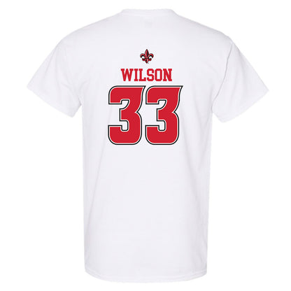 Louisiana - NCAA Baseball : Bryce Wilson - Sports Shersey T-Shirt-1
