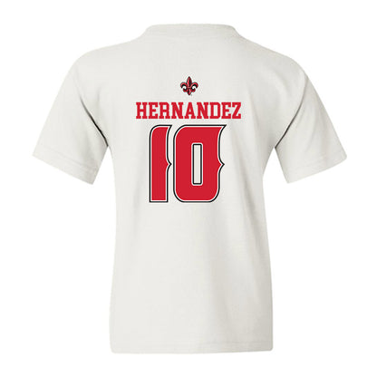 Louisiana - NCAA Baseball : Rigoberto Hernandez - Sports Shersey Youth T-Shirt-1
