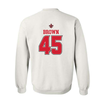 Louisiana - NCAA Baseball : Colt Brown - Sports Shersey Crewneck Sweatshirt-1