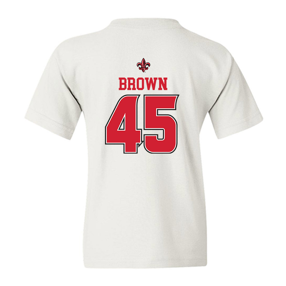 Louisiana - NCAA Baseball : Colt Brown - Sports Shersey Youth T-Shirt-1