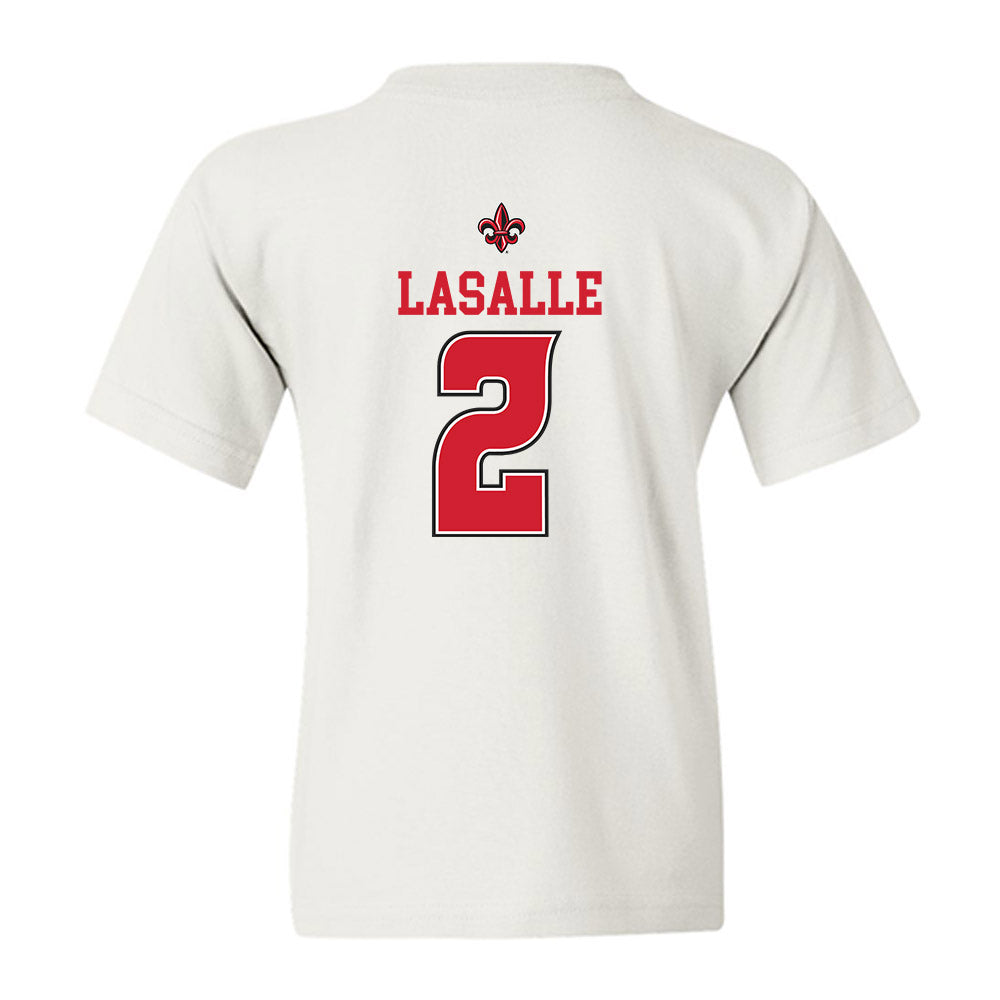 Louisiana - NCAA Baseball : Donovan Lasalle - Sports Shersey Youth T-Shirt-1