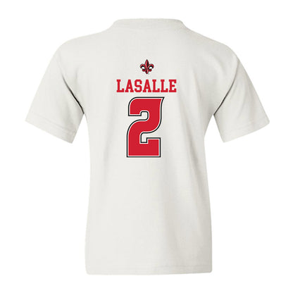 Louisiana - NCAA Baseball : Donovan Lasalle - Sports Shersey Youth T-Shirt-1
