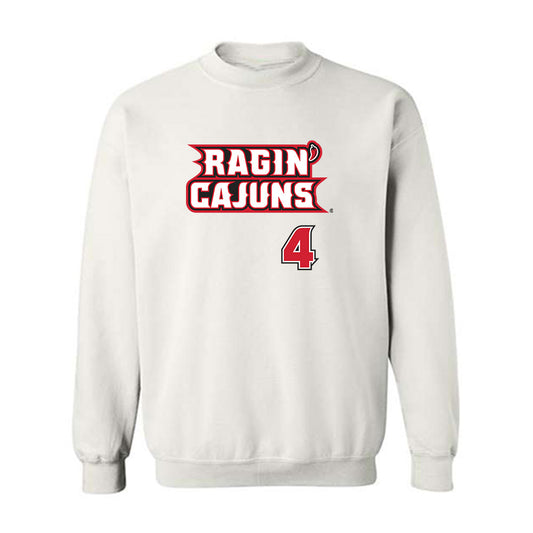 Louisiana - NCAA Baseball : Steven Spalitta - Sports Shersey Crewneck Sweatshirt-0