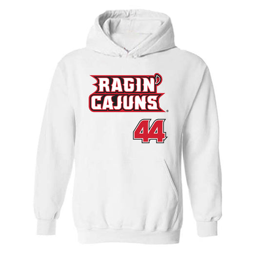 Louisiana - NCAA Baseball : Josh Lim - Sports Shersey Hooded Sweatshirt-0