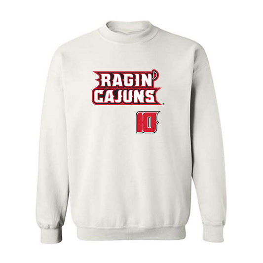 Louisiana - NCAA Baseball : Rigoberto Hernandez - Sports Shersey Crewneck Sweatshirt-0