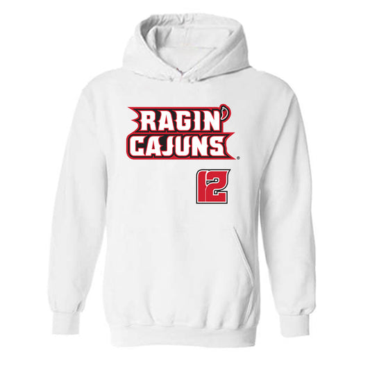 Louisiana - NCAA Baseball : Garret Carter - Sports Shersey Hooded Sweatshirt-0