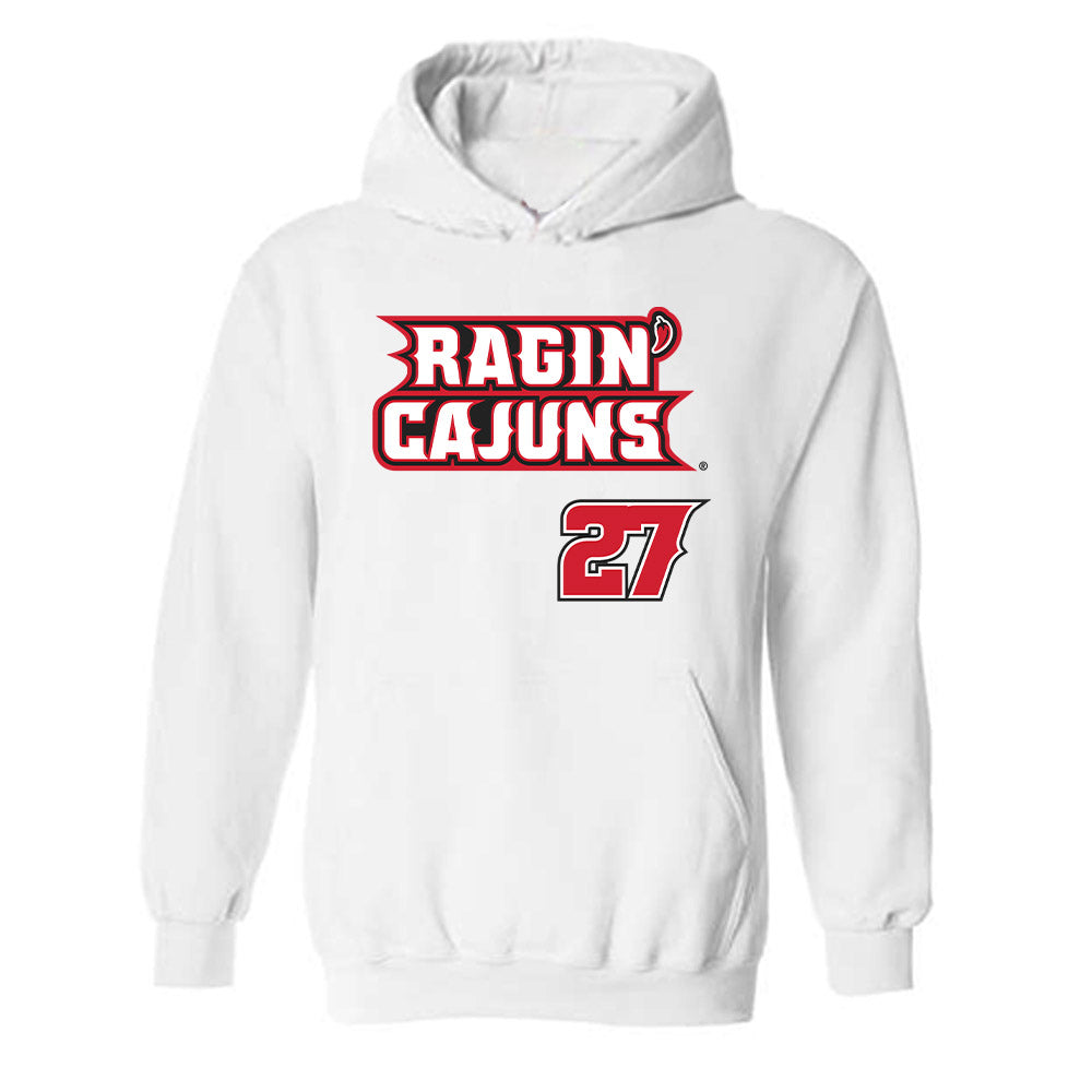 Louisiana - NCAA Baseball : Landon Victorian - Sports Shersey Hooded Sweatshirt-0