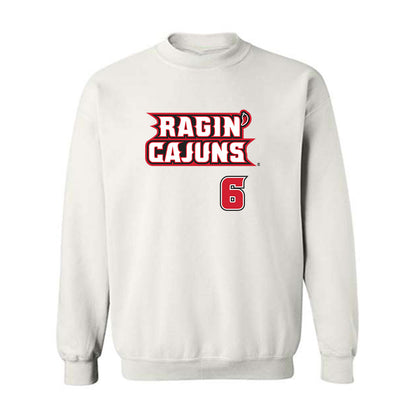 Louisiana - NCAA Baseball : Mark Collins - Sports Shersey Crewneck Sweatshirt-0