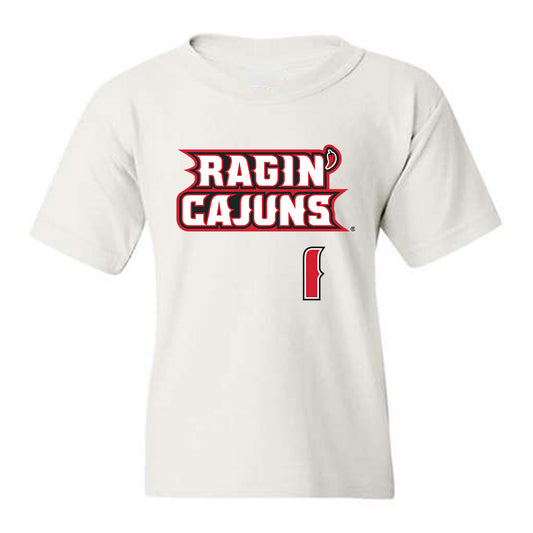 Louisiana - NCAA Baseball : Maddox Mandino - Sports Shersey Youth T-Shirt-0