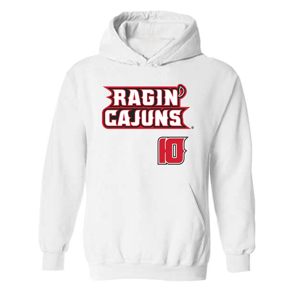Louisiana - NCAA Baseball : Rigoberto Hernandez - Sports Shersey Hooded Sweatshirt-0