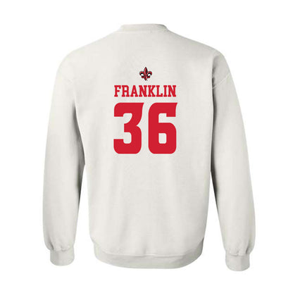 Louisiana - NCAA Football : Devin Franklin - Sports Shersey Crewneck Sweatshirt-1