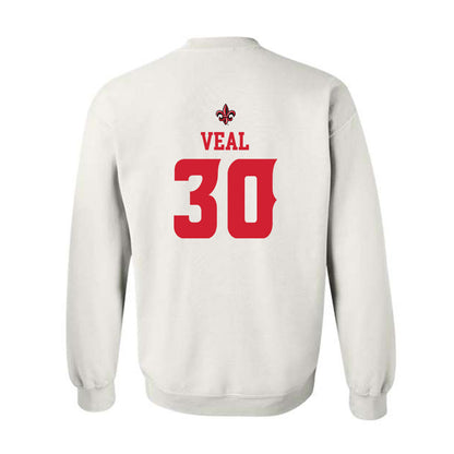 Louisiana - NCAA Football : Ethan Veal - Sports Shersey Crewneck Sweatshirt-1