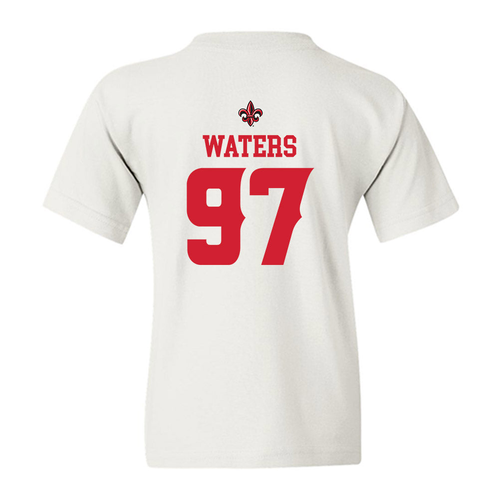 Louisiana - NCAA Football : Xavier Waters - Sports Shersey Youth T-Shirt-1