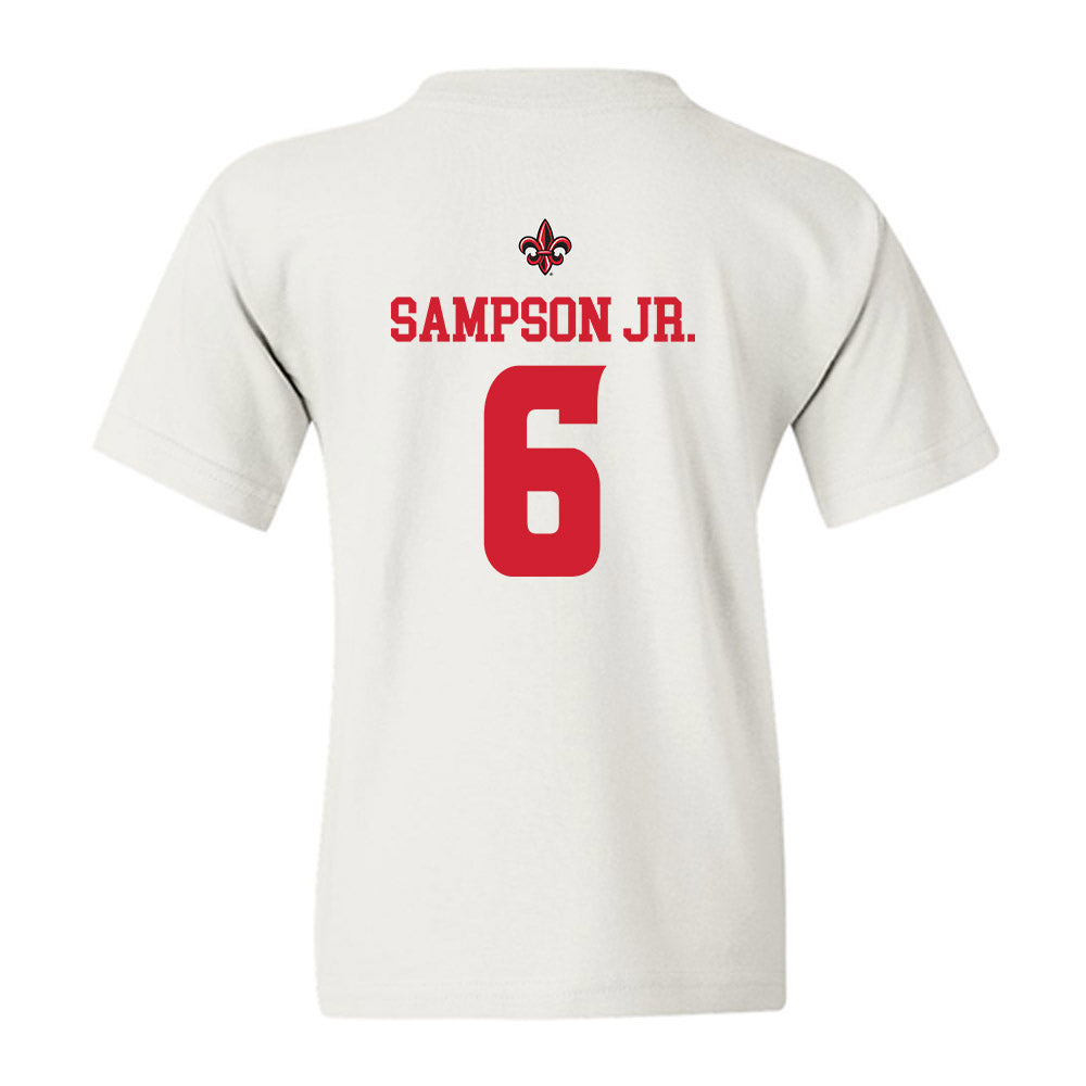 Louisiana - NCAA Football : Shelton Sampson Jr. - Sports Shersey Youth T-Shirt-1