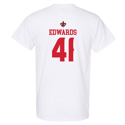 Louisiana - NCAA Football : Chase Edwards - Sports Shersey T-Shirt-1