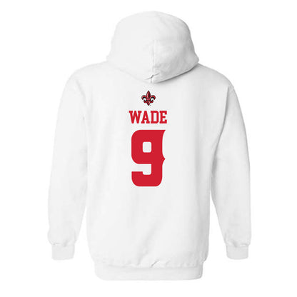 Louisiana - NCAA Football : KeDarius Wade - Sports Shersey Hooded Sweatshirt-1