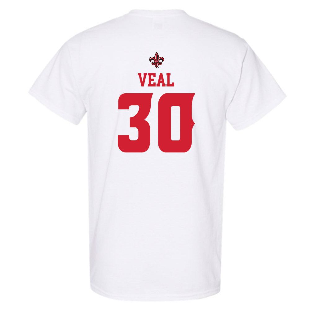 Louisiana - NCAA Football : Ethan Veal - Sports Shersey T-Shirt-1