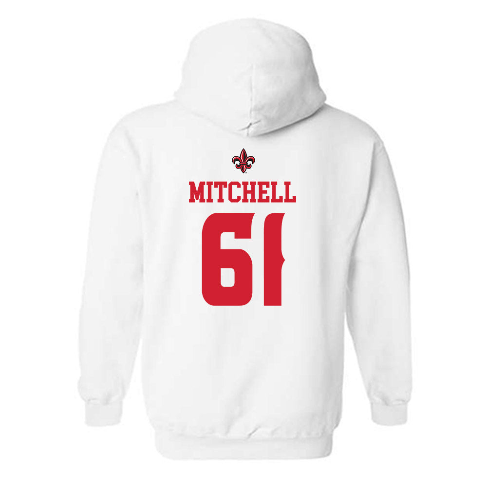 Louisiana - NCAA Football : Jayce Mitchell - Sports Shersey Hooded Sweatshirt-1