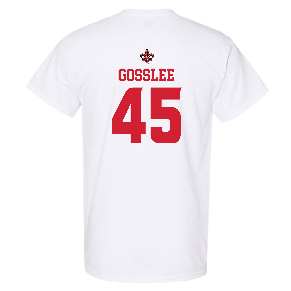 Louisiana - NCAA Football : Patrick Gosslee - Sports Shersey T-Shirt-1