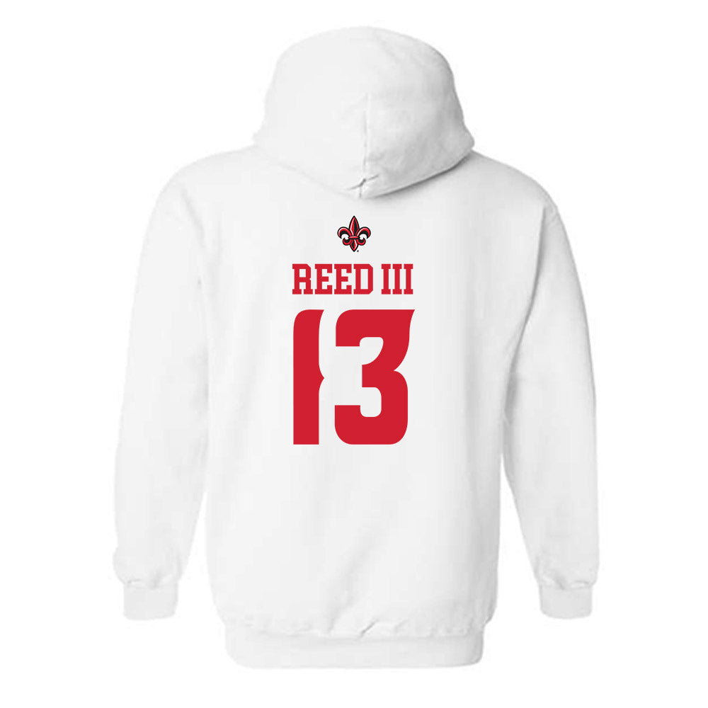 Louisiana - NCAA Football : Curley Reed III - Sports Shersey Hooded Sweatshirt-1