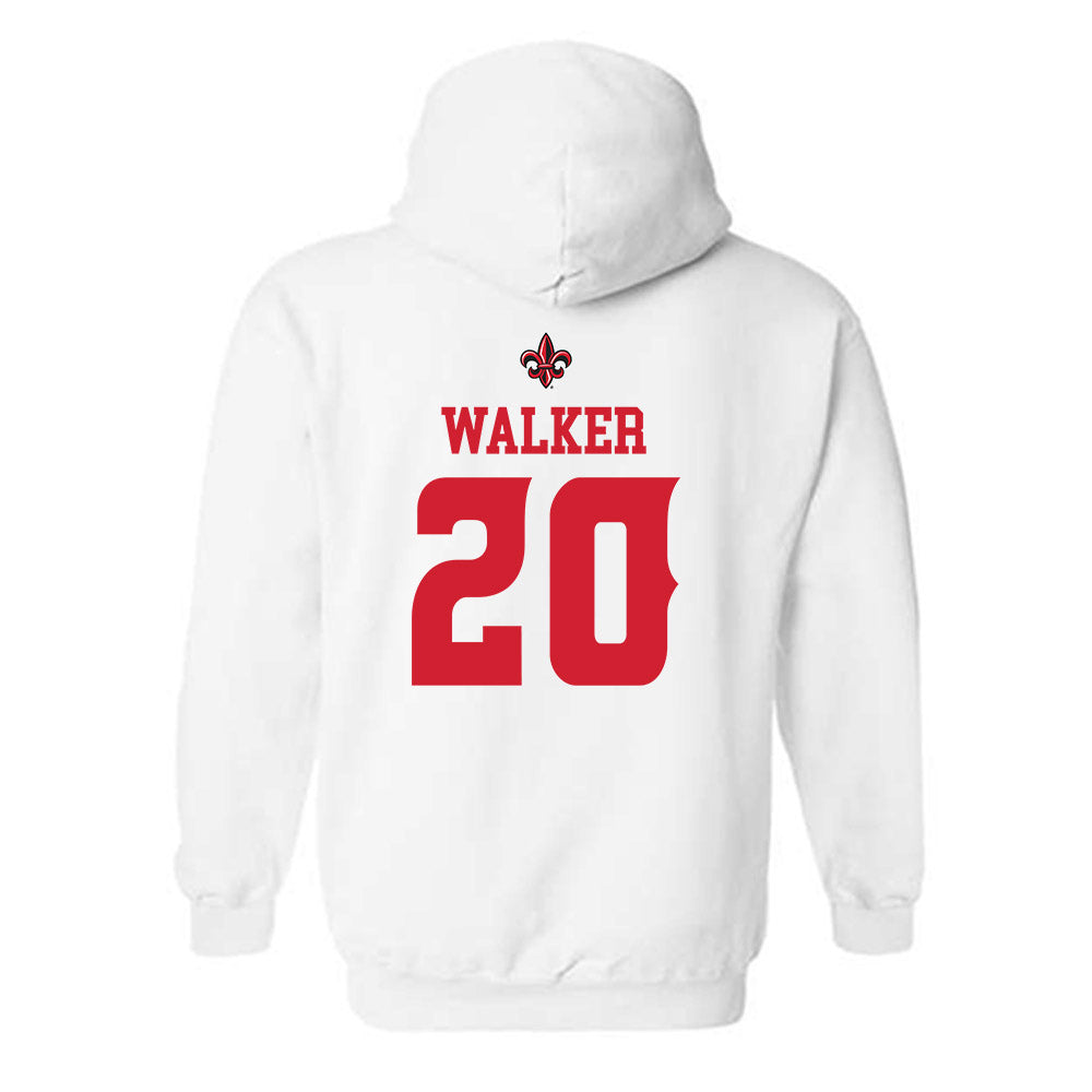 Louisiana - NCAA Football : Braylon Walker - Sports Shersey Hooded Sweatshirt-1