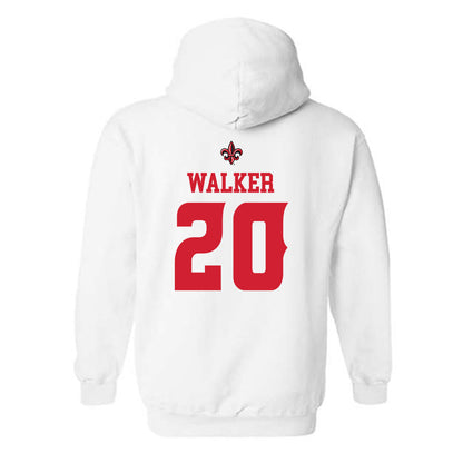 Louisiana - NCAA Football : Braylon Walker - Sports Shersey Hooded Sweatshirt-1