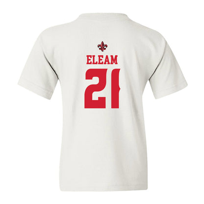 Louisiana - NCAA Football : Maurion Eleam - Sports Shersey Youth T-Shirt-1