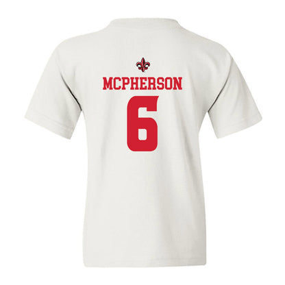 Louisiana - NCAA Football : conor Mcpherson - Sports Shersey Youth T-Shirt-1