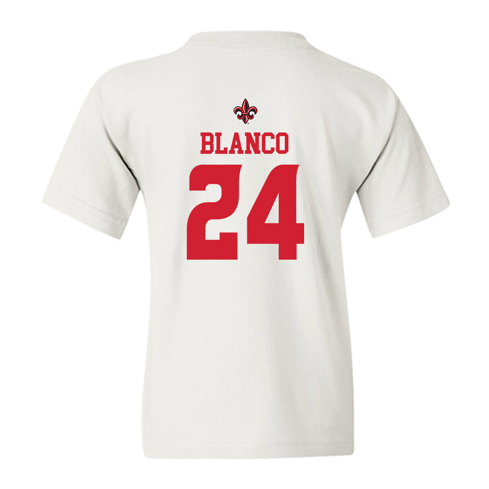 Louisiana - NCAA Football : Steven Blanco - Sports Shersey Youth T-Shirt-1