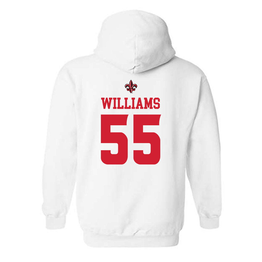Louisiana - NCAA Football : Baylynn Williams - Sports Shersey Hooded Sweatshirt-1