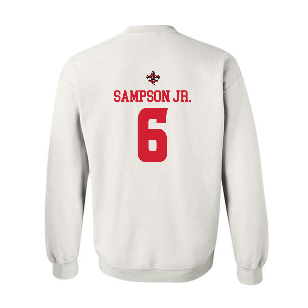 Louisiana - NCAA Football : Shelton Sampson Jr. - Sports Shersey Crewneck Sweatshirt-1