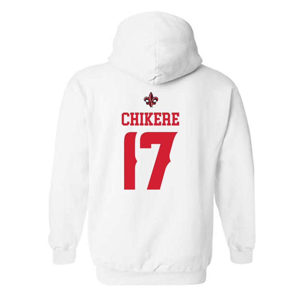 Louisiana - NCAA Football : Tito Chikere - Sports Shersey Hooded Sweatshirt-1
