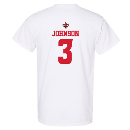 Louisiana - NCAA Football : Micah Johnson - Sports Shersey T-Shirt-1
