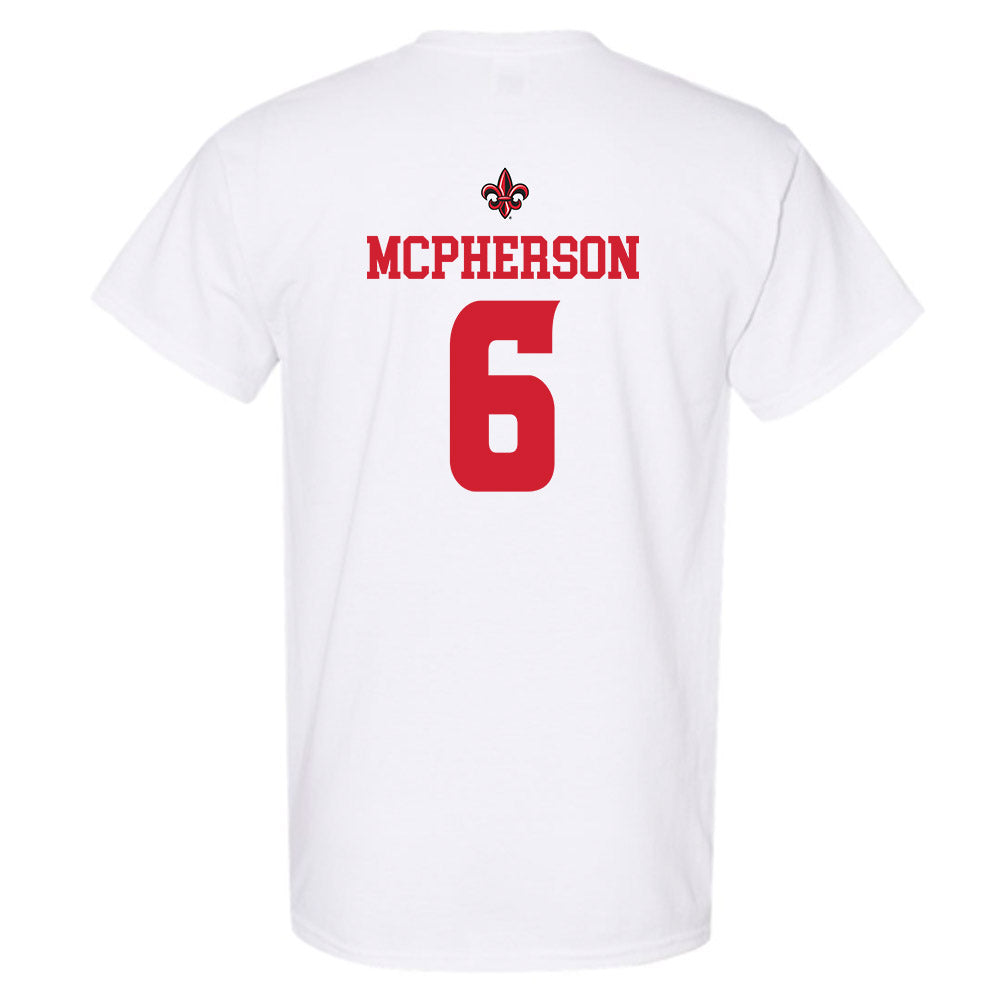Louisiana - NCAA Football : conor Mcpherson - Sports Shersey T-Shirt-1