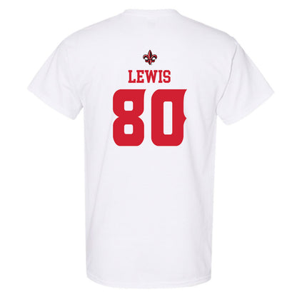 Louisiana - NCAA Football : Jayden Lewis - Sports Shersey T-Shirt-1