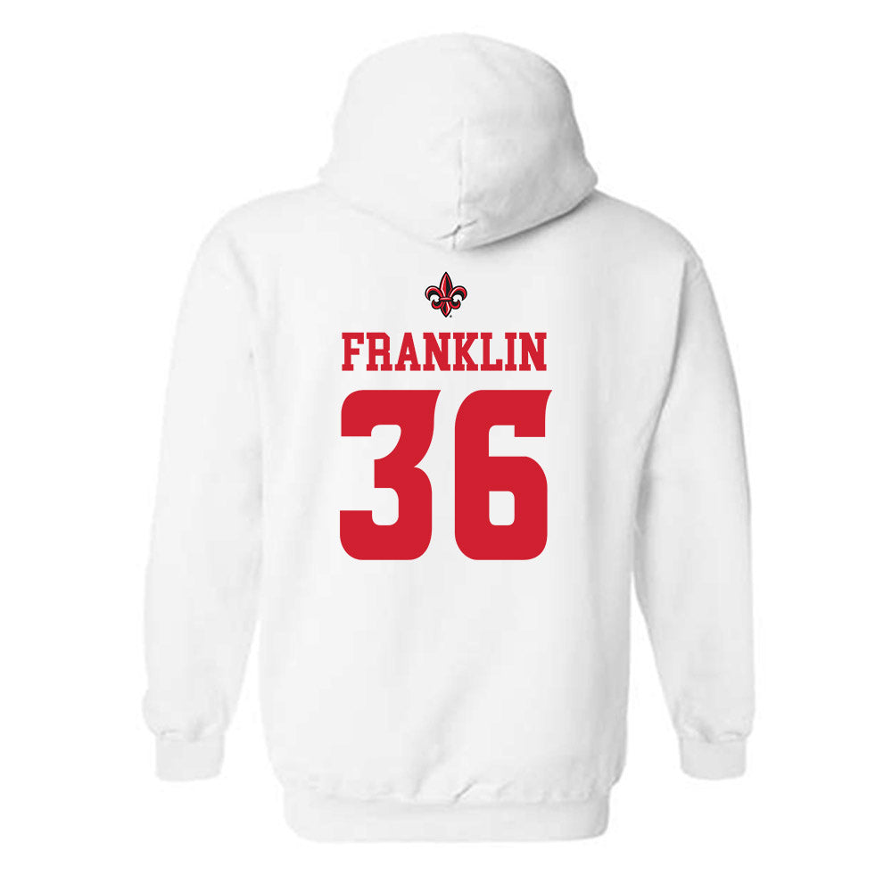 Louisiana - NCAA Football : Devin Franklin - Sports Shersey Hooded Sweatshirt-1