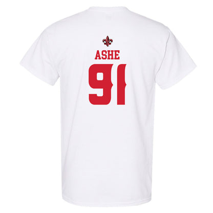 Louisiana - NCAA Football : Priest Ashe - Sports Shersey T-Shirt-1