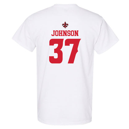 Louisiana - NCAA Football : Micah Johnson - Sports Shersey T-Shirt-1