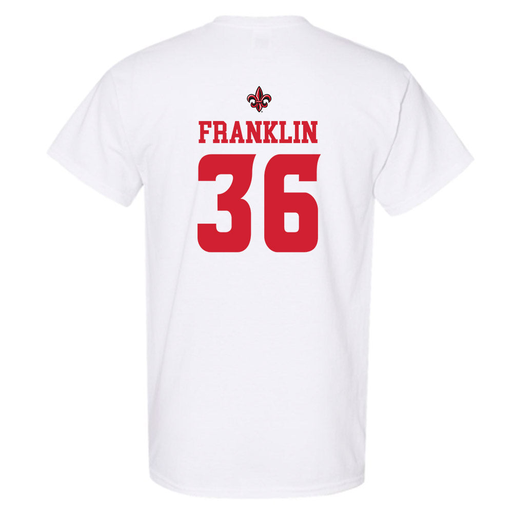 Louisiana - NCAA Football : Devin Franklin - Sports Shersey T-Shirt-1