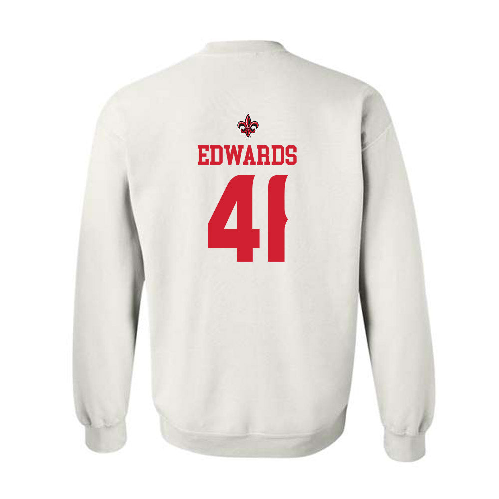 Louisiana - NCAA Football : Chase Edwards - Sports Shersey Crewneck Sweatshirt-1