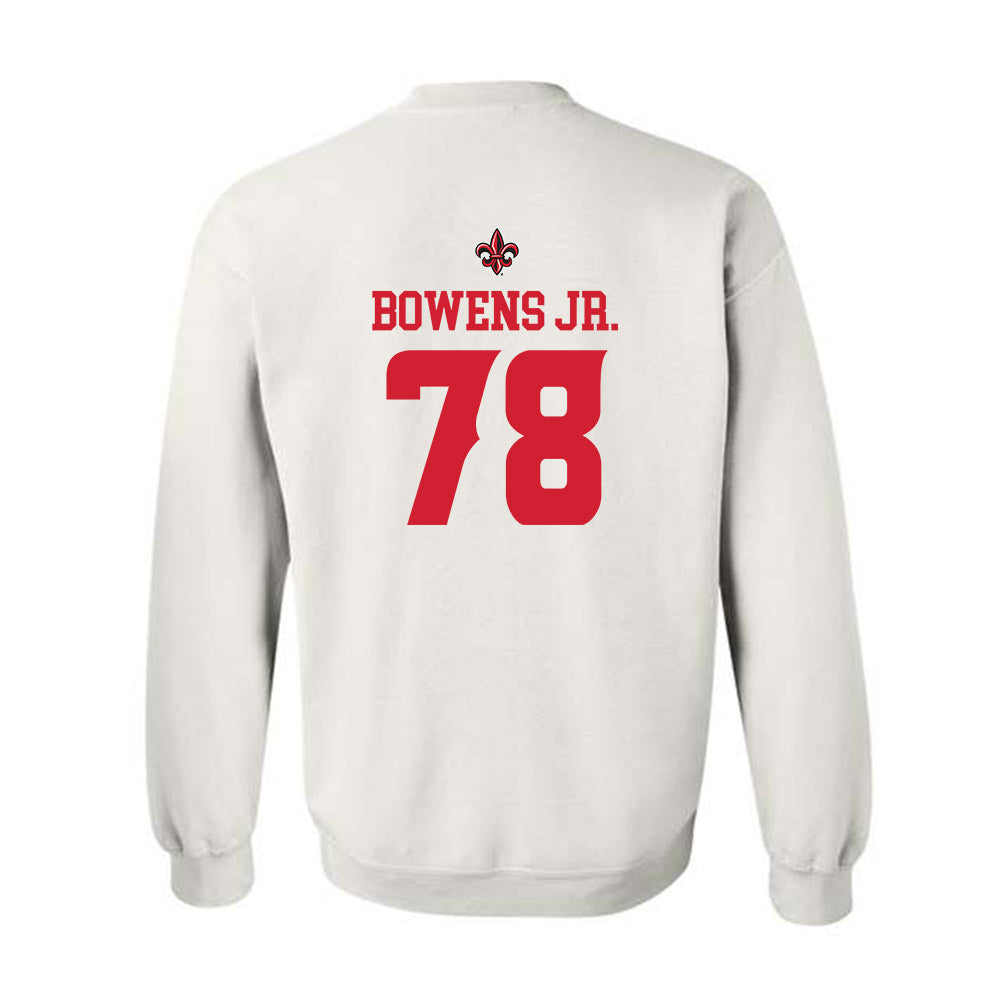 Louisiana - NCAA Football : Michael Bowens Jr. - Sports Shersey Crewneck Sweatshirt-1
