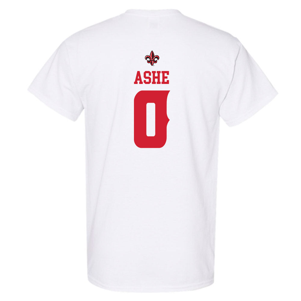 Louisiana - NCAA Football : Priest Ashe - Sports Shersey T-Shirt-1