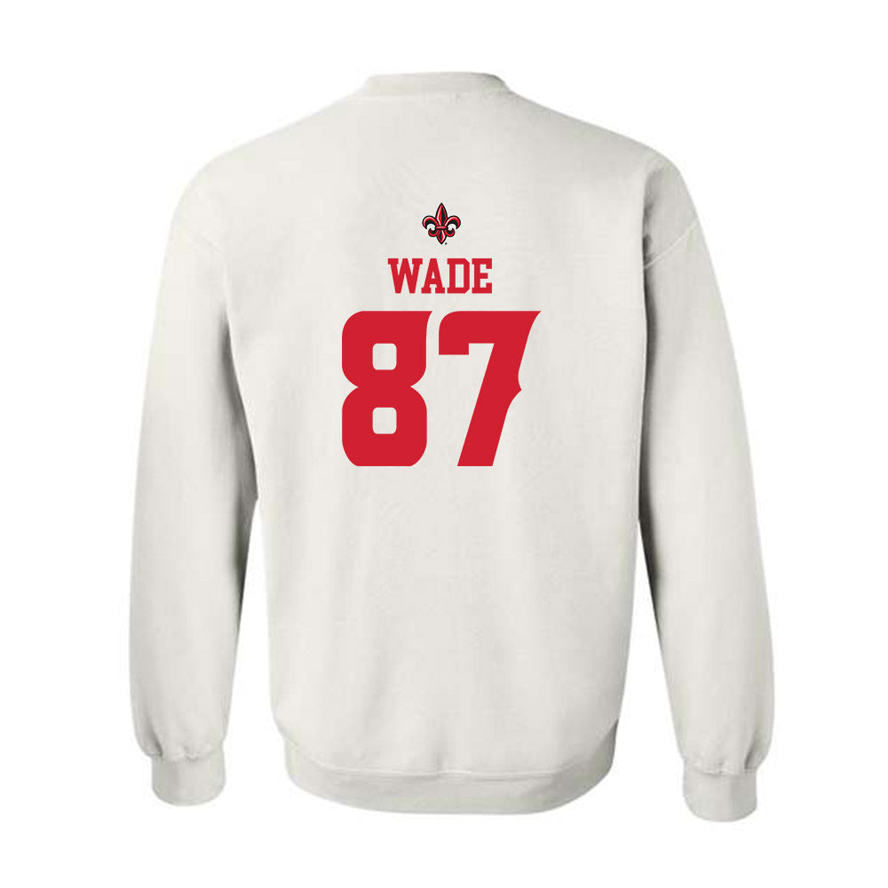 Louisiana - NCAA Football : KeDarius Wade - Sports Shersey Crewneck Sweatshirt-1