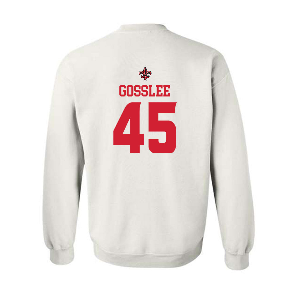 Louisiana - NCAA Football : Patrick Gosslee - Sports Shersey Crewneck Sweatshirt-1