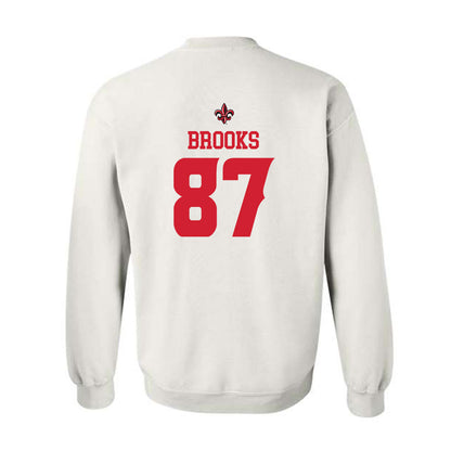 Louisiana - NCAA Football : Kristion Brooks - Sports Shersey Crewneck Sweatshirt-1
