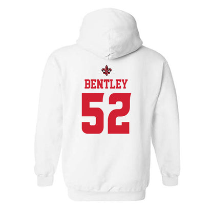 Louisiana - NCAA Football : Ryder Bentley - Sports Shersey Hooded Sweatshirt-1