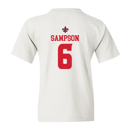 Louisiana - NCAA Football : Shelton Sampson - Sports Shersey Youth T-Shirt-1
