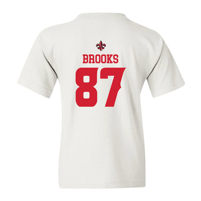 Louisiana - NCAA Football : Kristion Brooks - Sports Shersey Youth T-Shirt-1
